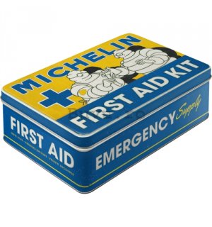 Cutie metalică plată - Michelin - First Aid Kit